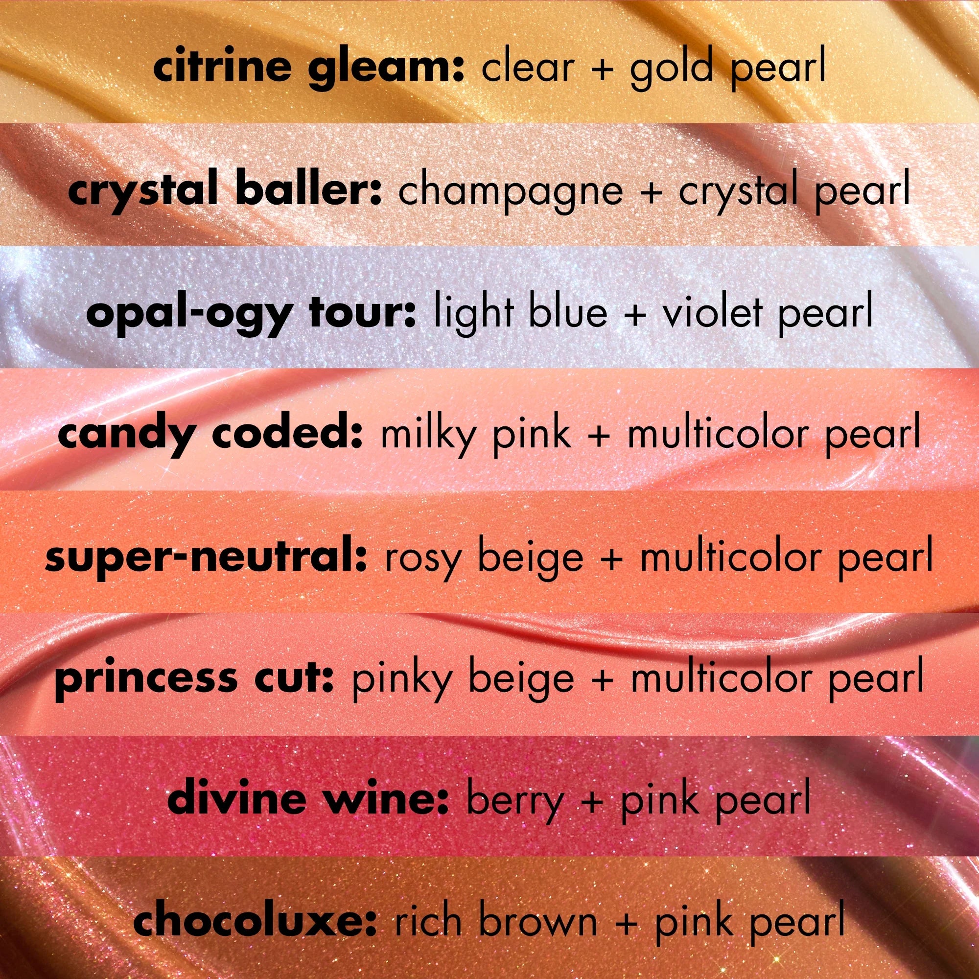 E.L.F. Glow Reviver Lip Oil Glimmer - Candy Coded - 0.25 Fl Oz