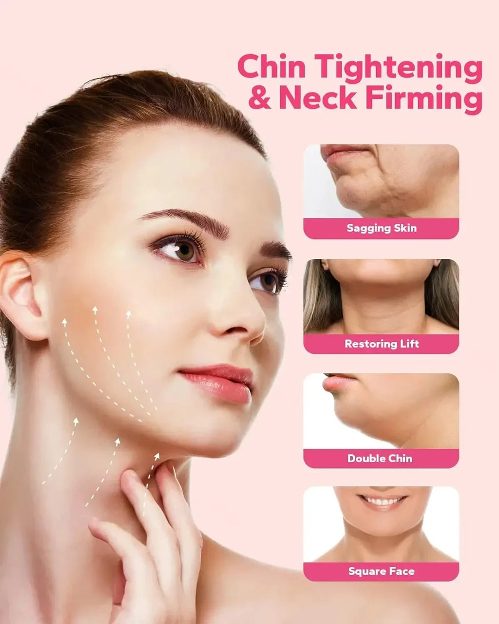 Women Face Slimming Bandage Face Lifting Band V Line Shaper Chin Cheek Lift up Belt Facial Massage Strap Beauty Skin Care Tools