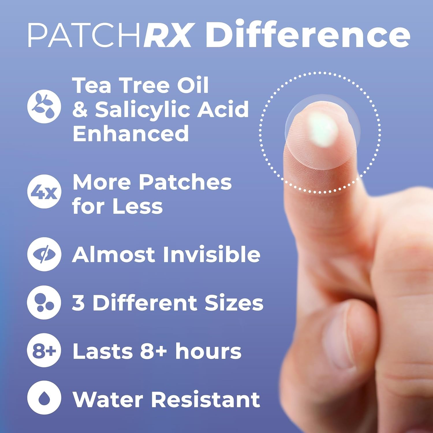 Salicylic Pimple Patches (120 Pack), Salicylic Acid Acne Patches with Tea Tree Oil - Zit Patch and Pimple Stickers for Face for Skin Care - Salicylic Acid Acne Dots (Packaging May Vary)