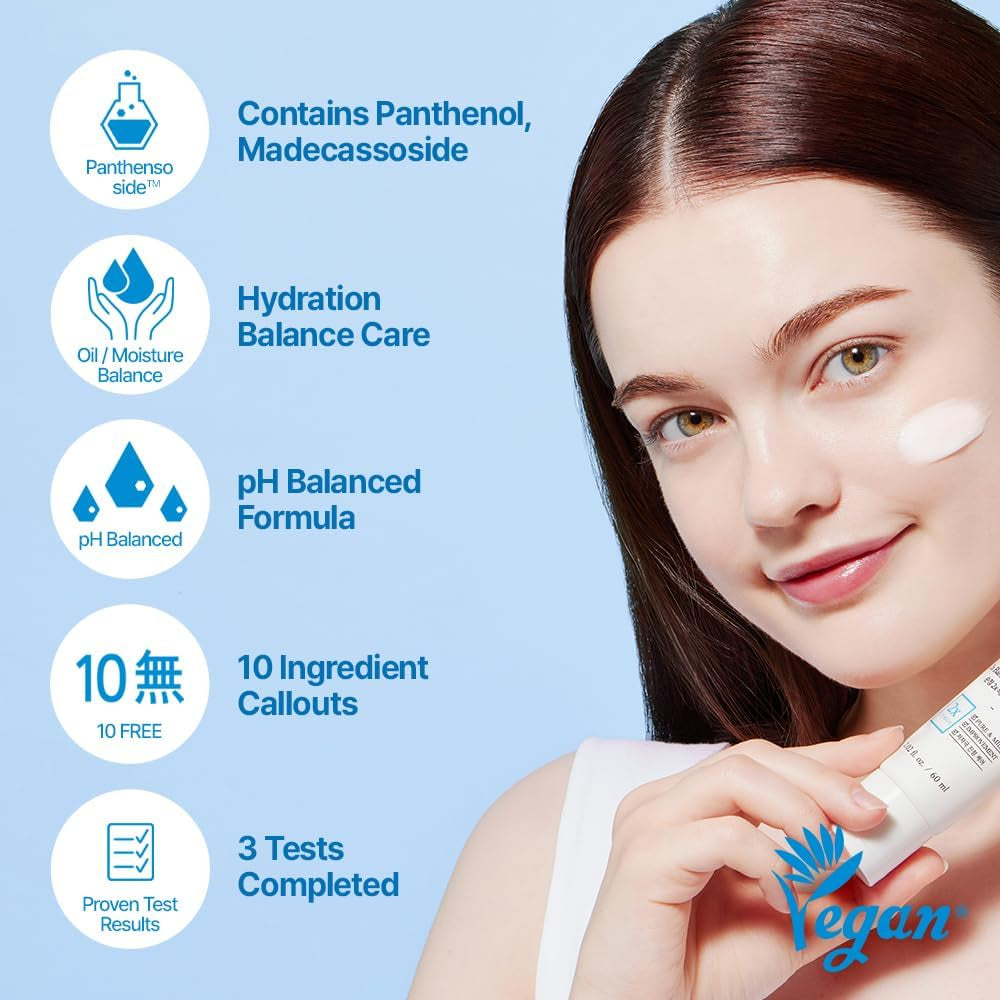 Soonjung 2X Intensive Cream for Barrier Repair, Rich Moist, Madecassoside & Panthenol for Soothing, Face Moisturizer for Sensitive Skin, Ph Balanced, Hypoallergenic, Korean Skin Care,2.02 Fl Oz