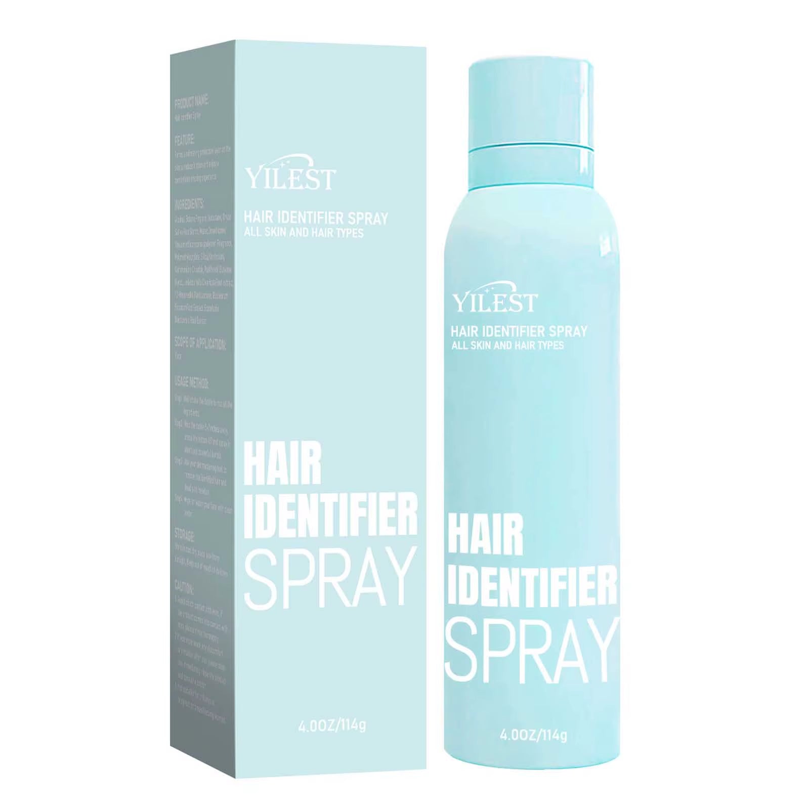 Facial Hair Removal Hair Identification Spray Painless Hair Remover Dermaplaning to Show Facial Hair Face Shaving Skin Care114G